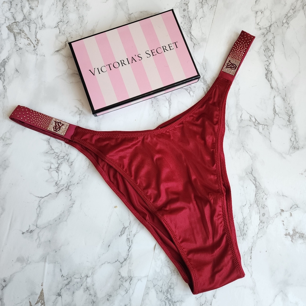 Victoria Secret Very Sexy Scattered Shine Strap Brazilian Panty